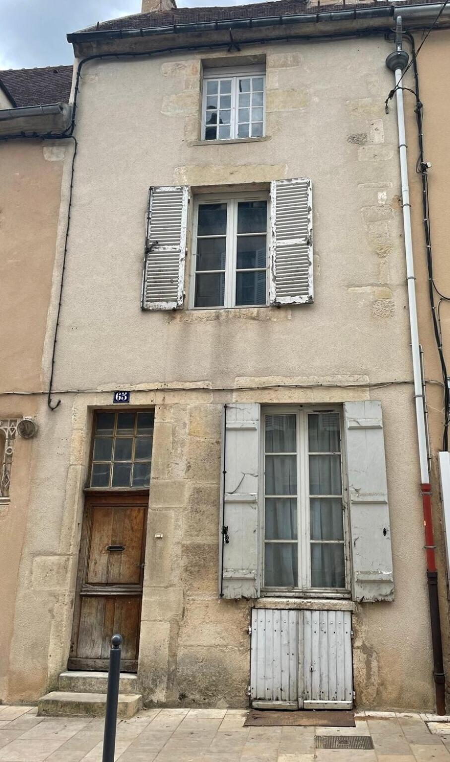 "La Petite Maison" Triplex Au Centre Ville - Les Terres Du Roy Avallon Exteriör bild